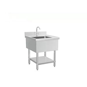 SUS 201 650mm Stainless Steel Catering Equipment With Faucet