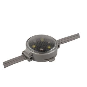 RGBW Color DC12v Led Point Light PC Shell Glue Material 1-1.5w Long Lifespan