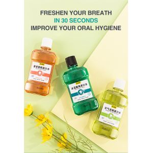 OEM Coconut Oil Mouthwash , ODM Minty Fresh Mouthwash