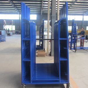 Quality Custom HDG BilJax Narrow Ladder Steel Frame Scaffold for Construction Projects for sale