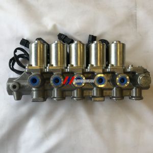 PC220-8 Solenoid Valve Assembly, Excavator Hydraulic Control Component