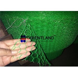 0.4-2mm Gauge Chicken Wire Netting Pvc Coated Hexagonal Wire Mesh 1-500m Per
