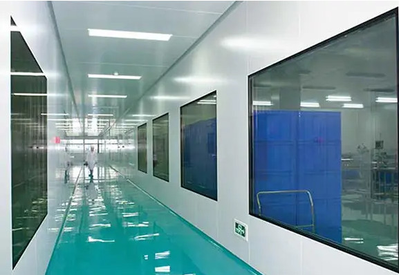 Buy Fixed Glass Sound Insulation Window Pharma Grade Cleanroom System at wholesale prices