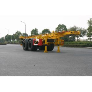 2 Axles Gooseneck Container Chassis