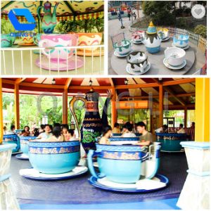 Attractive Kids Coffee Cup Ride / Cute Style Self Control Teacup Amusement Ride