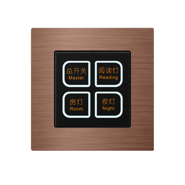 Buy Smart Laffey Wall Switch , Aluminum 12V Electrical Smart Switch at wholesale prices