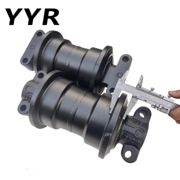 Buy Corrosion Proof  EC290 EC360 Excavator Track Rollers PC300-1 PC350-6 PC400-3 at wholesale prices