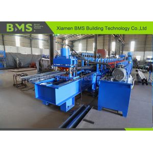 High Speed Highway Guardrail Roll Forming Machine With PLC Control System