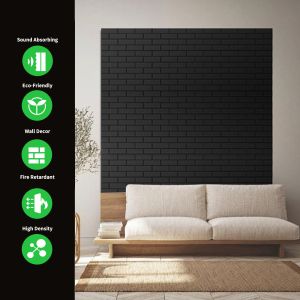 Soundproofing Acoustic Polyester Fiber Sheets Polyester Sound Absorption Panels