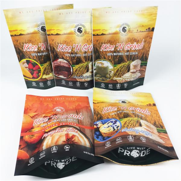 PA 1.5C SGS Doypack Food Plastic Packaging Bags 10g VMPET Snacks Stand Up Bags