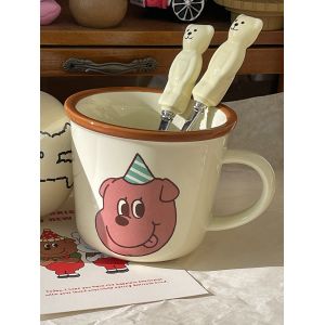 Multifunctional Portable Ceramic Coffee Cups Microwave Dishwasher Cold Resistant