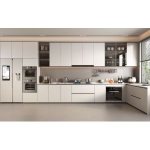 Hotel Modern Modular Kitchen Cabinets With Island