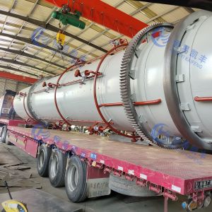 4-5tpd PLC Controlled Kiln Carbon Activation With Physical Cooling