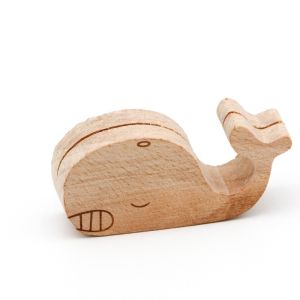 Laser Engraving Wooden Business Card Base Card Holder Animal Shape