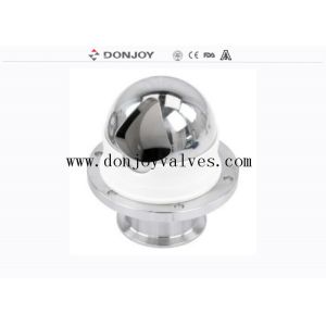 Stainless Steel DN25 DC24V Pneumatic Sanitary Ball Valve