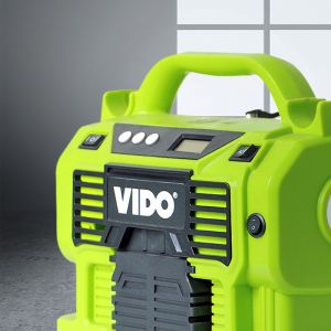 Digital Gauge 11bar AC DC Inflator Pump With LED Light System