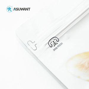 VMPET Zip Closure Animal Feed Bottom Gusset Bag