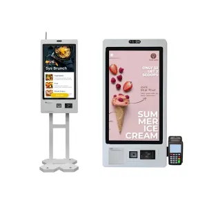 Android/Win7/8/10 Operating System Self Service Kiosk with RFID Reader and Quick