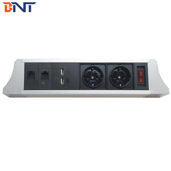 Buy Aluminum Alloy Frame Desktop Plug Sockets at wholesale prices
