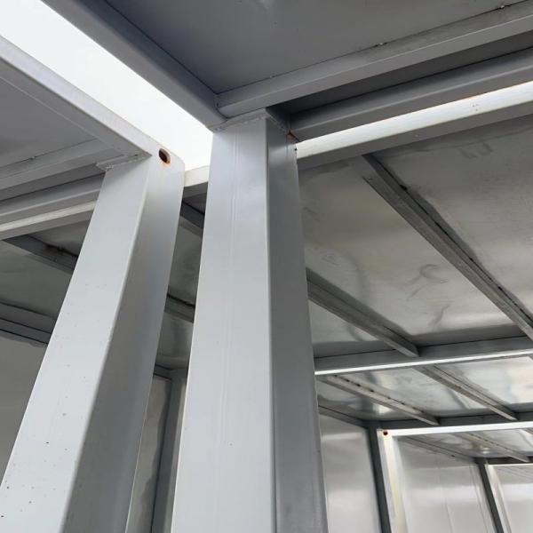 Duplex 4 Bedroom Prefab Home with Aluminum Window Panel and Online Technical Support