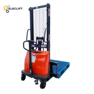 400kg Semi Electric Stacker With 540mm Overall Width 110V/220V
