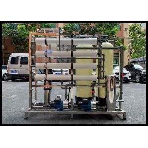 1000LPH RO Water Treatment System , Water Filter RO Treatment System With