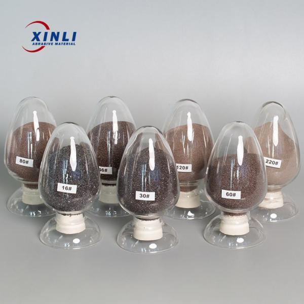 Ceramic Media Brown Fused Alumina Polishing Metal Brown Alumina Powder Brown Aluminum Oxide Powder for Sandblasting Alumina
