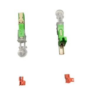 Fast SC APC Fiber Optic Quick Wire Connektor for FTTH Network Connection and