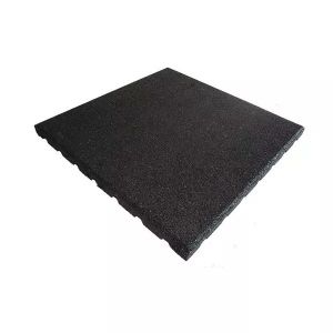 Anti Shock Sports Rubber Flooring Mats Indoor Gym Soft Flooring 20mm Thickness