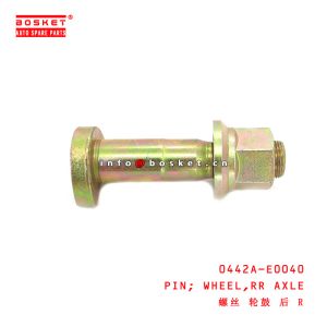0442A-E0040 Rear Axle Wheel Pin for ISUZU HINO 700