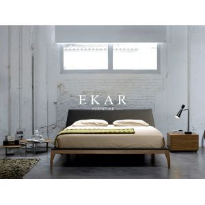 Bed Room Furniture Wooden Latest Double Bed Designs ZZ-BD016