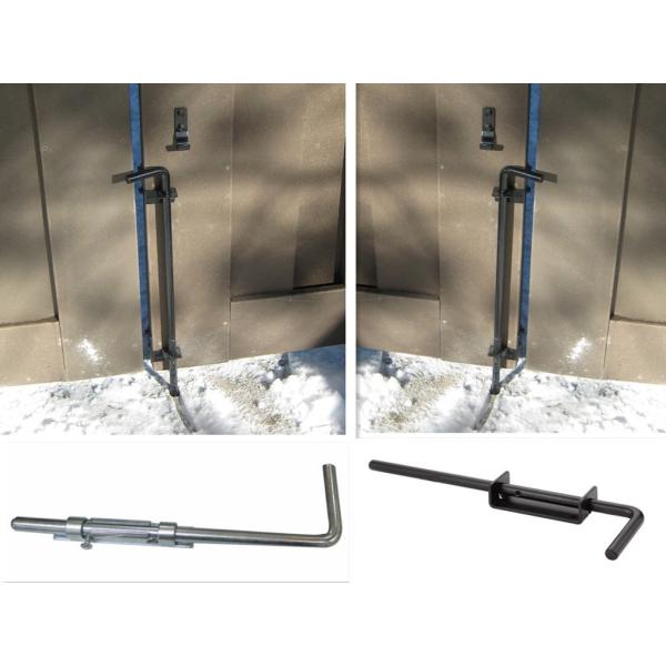 Drop Backplate Sliding Door Bolt 300mm 600mm Lockable Slide Bolt Latch