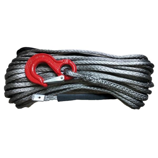 High Strength 12mm UHMWPE Fiber Braided Towing Winch Rope for Towing Requirement