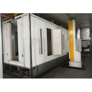 Professional Steel Substrate Automatic Powder Coating Machine With 2 Reciprocato