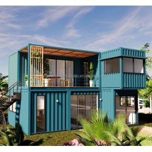 Specialized Expandable Container Houses Deluxe Prefabricated Villa House for