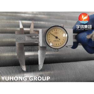 EN 10217-7 1.4301 Extruded AL Fin Tube For Medical Sterilization Equipment