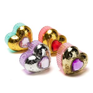 Patent Fancy Cute Rhinestone Heart Pencil Sharpener Kid Safe
