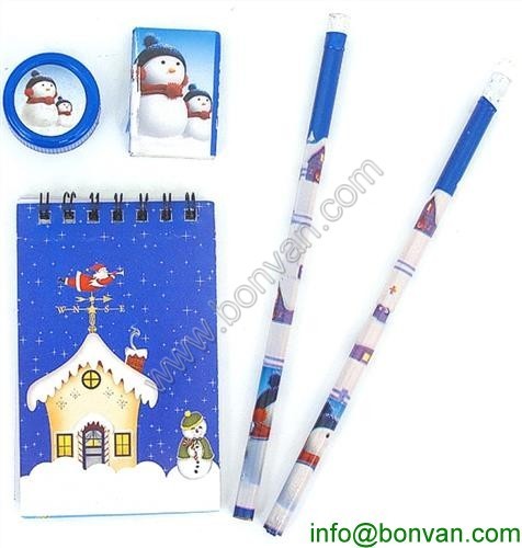 Buy 5pcs Pencil Eraser Ruler Stationery Set for Student in School,Children Stationery Set at wholesale prices