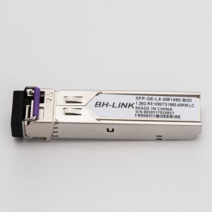 Bidirectional Fiber Optic Transceiver Compatible With Huawei SFP-GE-LH40-SM1550