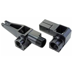 Black Custom CNC Milling Stainless Steel Iron Brass With Measurement Instrument