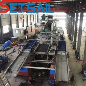 Quality Chain Bucket Sand Gold Diamond Dredger Vessel for River Mining Projects Contractor for sale