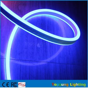 24v double side blue led neon flexible light for outdoor with new design