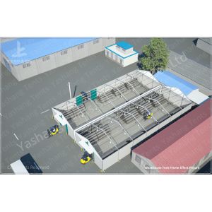 15x35M Transitional Large Canopy Tent Fabric Covered Storage Buildings