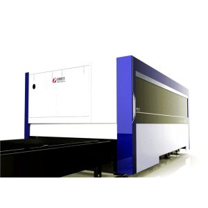 CNC Gantry Sheet Metal Laser Cutting Machine Full Enclosure with Fast Pallet