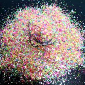 1KG Min Order Custom Polyester Christmas Confetti Glitter Shape for Ramadan