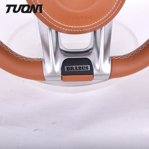 Full Leather Mercedes Benz Steering Wheel With LED Display OEM