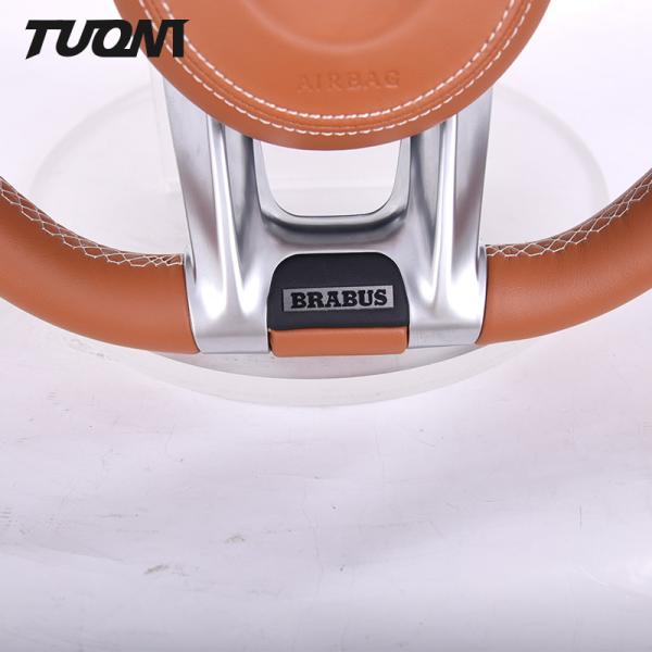 Full Leather Mercedes Benz Steering Wheel With LED Display OEM