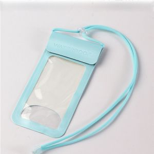 Humanity Design Waterproof Cell Phone Pouch , TPU Transparent Phone Pouch