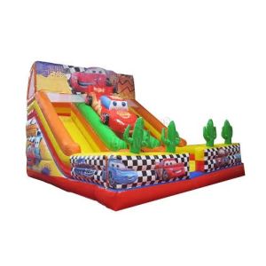 China McQueen Theme Commercial Grade Inflatable Slide For Amusement Park on sale