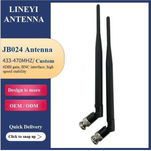 6dbi Wireless Receiving And Transmitting 433MHz Antenna , 433MHz SMA Antenna